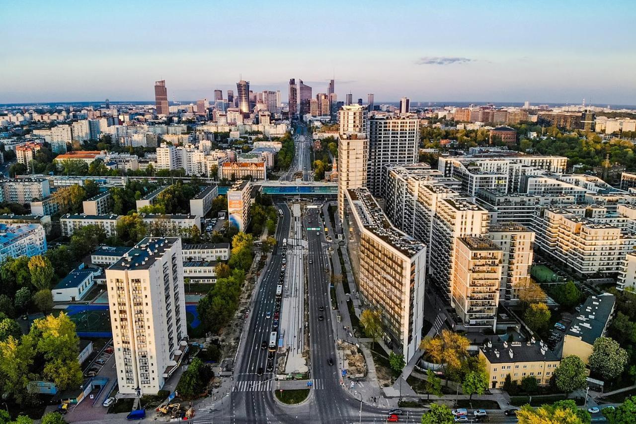 Kasprzaka 29 - Bezplatny Parking - Free Parking - Piekny Widok Na Centrum Miasta - Duzy Balkon - Smart Tv 55 Cali - Wifi - Better Rental Warschau Buitenkant foto